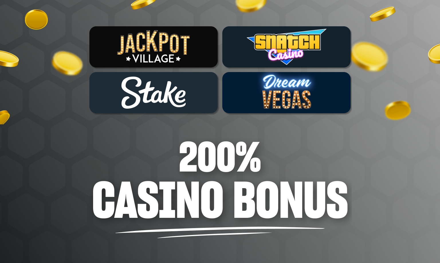 casinoer som matcher ditt fÃ¸rste innskudd med 200%