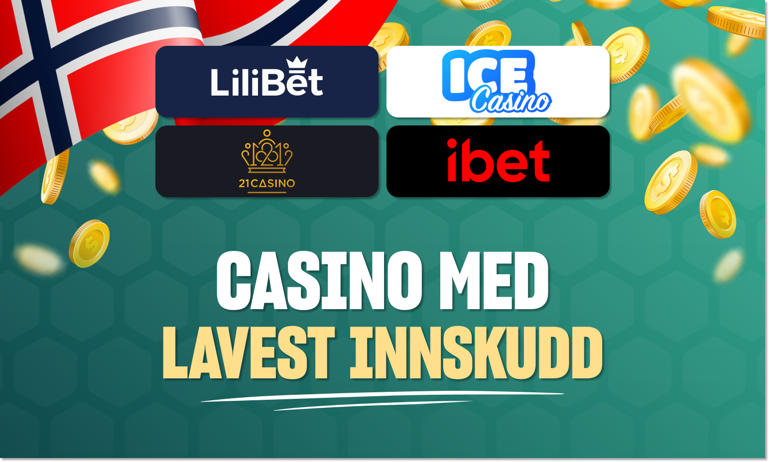 casinoer med lav innskuddsgrense