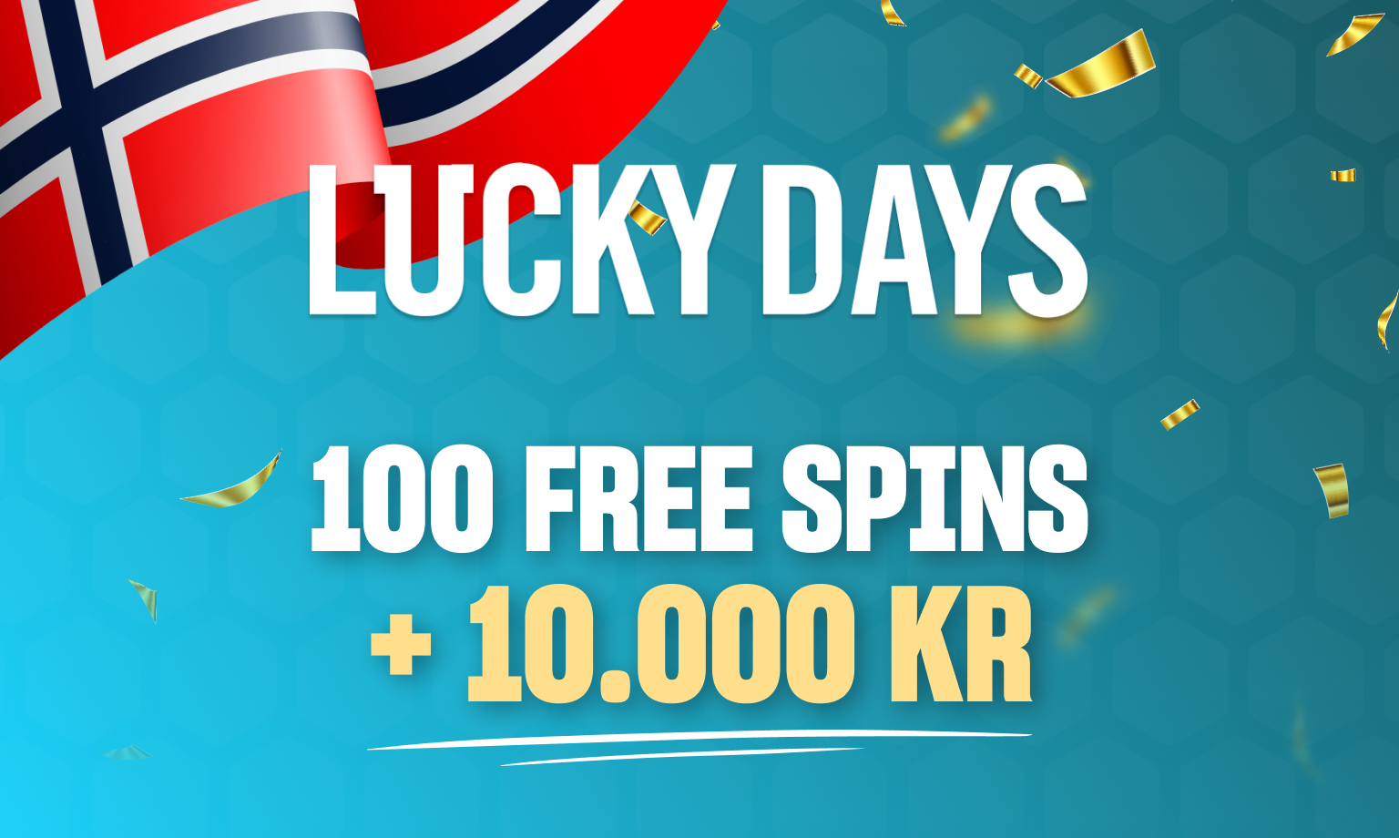 LuckyDays Casino Bonus | 10,000 KR + 100 Gratisspinn