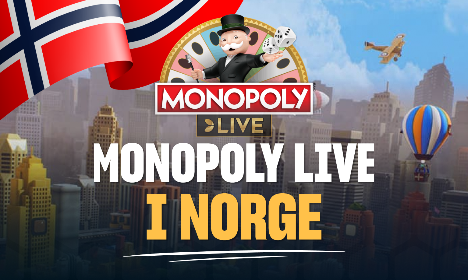 monopoly live casino i norge