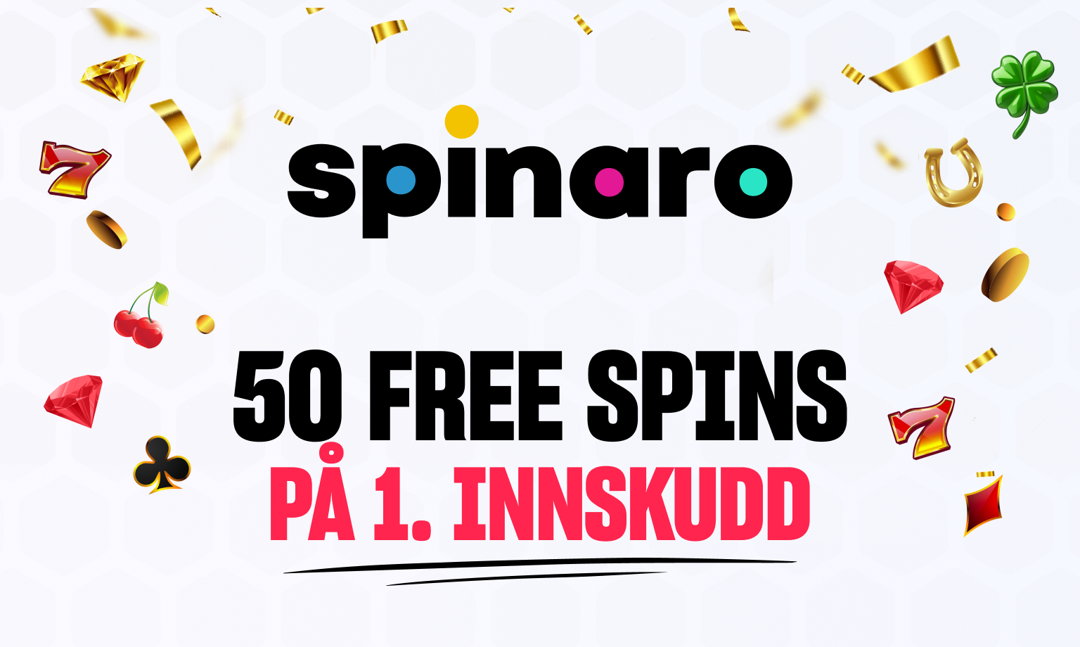 spinaro gir nye spillere 50 gratisspinn